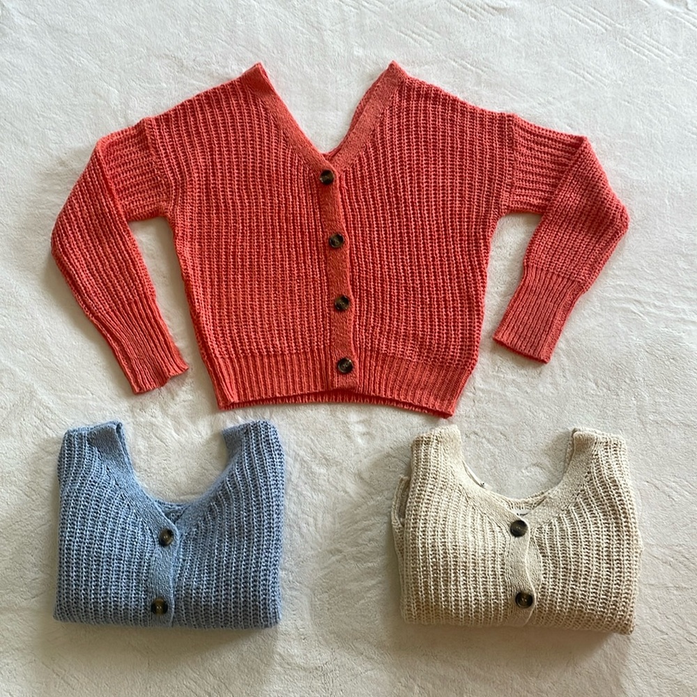 Moon & Madison Knit Cardigan Bundle